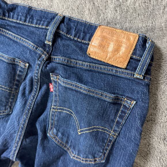 Levi's Premium Big E 511 Slim Fit Jeans Mens 30x32 Blue Denim Stretch Cotton - Picture 3 of 9